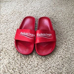 Men’s Balenciaga sandals size 10